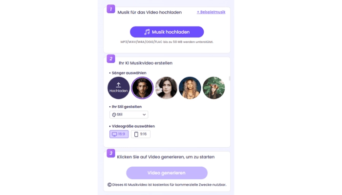 Musik Video erstellen KI