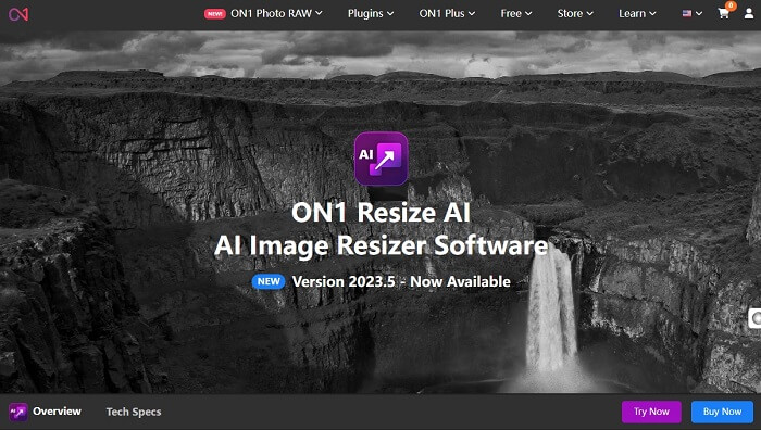 ON1 AI Image Resizer