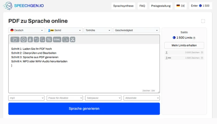 pdf zu audio speechgen