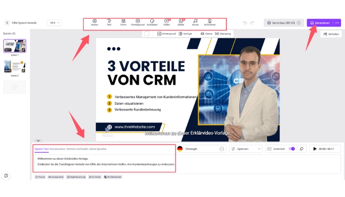 personalisierte videos und engagement mit vidnoz 2
