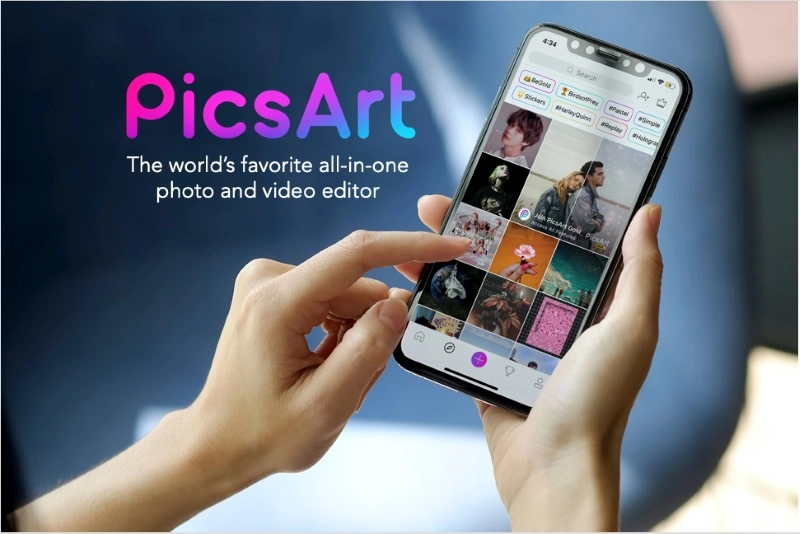 Picsart – Erstellen Sie ein Instagram-Video aus Text