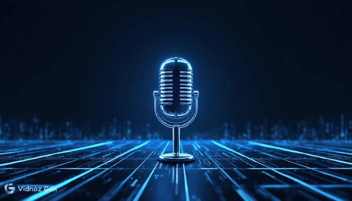 podcast cover erstellen mit vidnoz