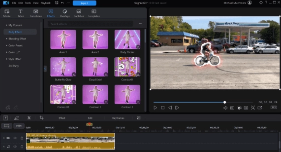 PowerDirector: Kostenlose Videofilter-App mit verschiedenen Spezialeffekten und Filtervorlagen