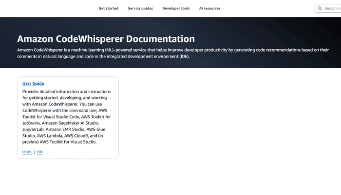 programmieren mit ki amazon codewhisperer
