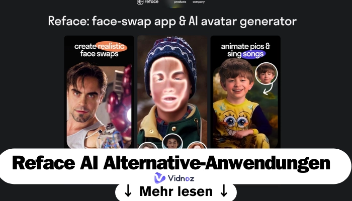Reface AI Alternative-Anwendungen