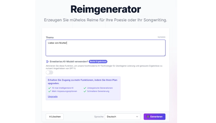 Reimen Mit KI kostenlos Schritt