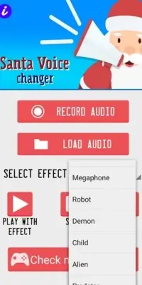Santa Voice Generators fuer Android – Schritt 2