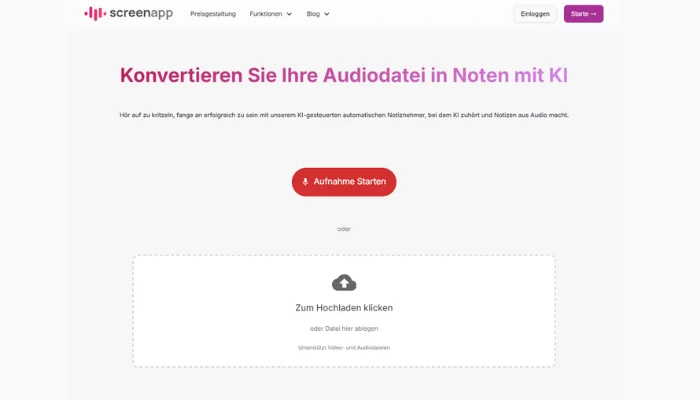 screenapp musik in noten umwandeln