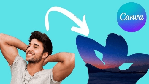 Silhouette aus Foto erstellen mit Canva AI