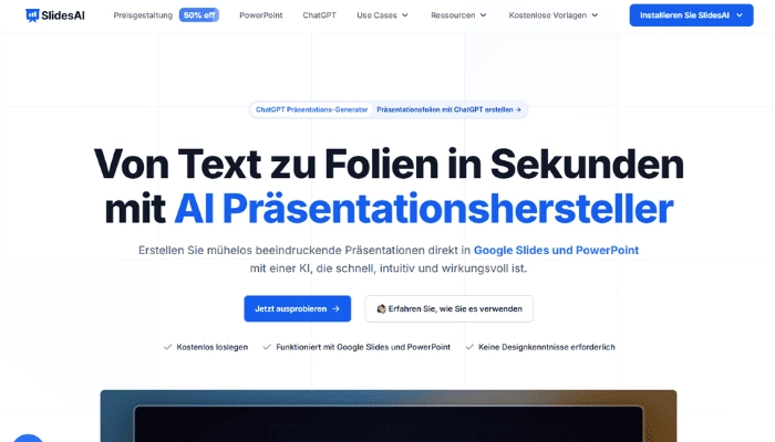 SlidesAI KI Presentation