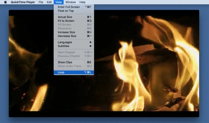 So erstellen Sie ein Video-Loop auf dem Mac