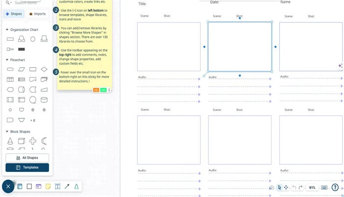 So erstellen Sie mit Creatly ein Storyboard fuer ein Video