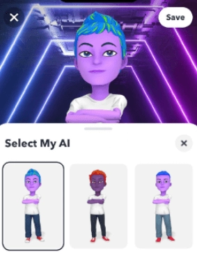 Speichern Sie das Snapchat AI-Geschlecht