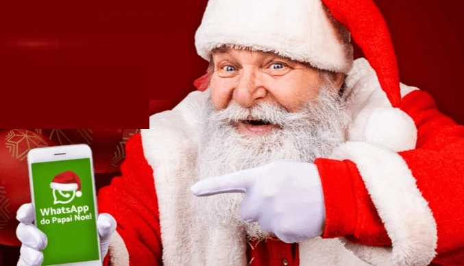 Sprich mit dem Weihnachtsmann über WhatsApp