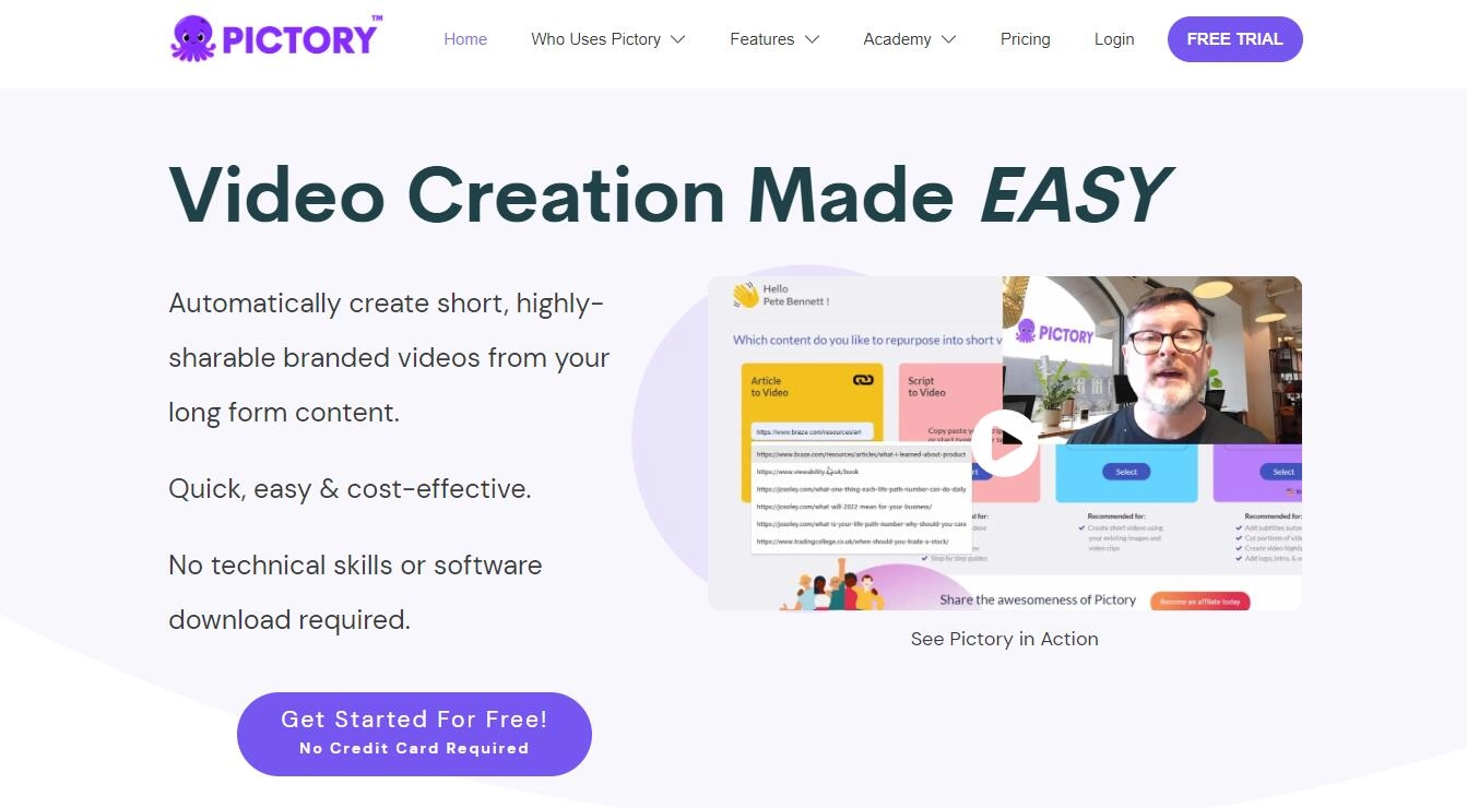 Pictory - AI Video Creation