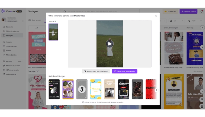 TikTok Slideshow erstellen mit KI Schritt 2