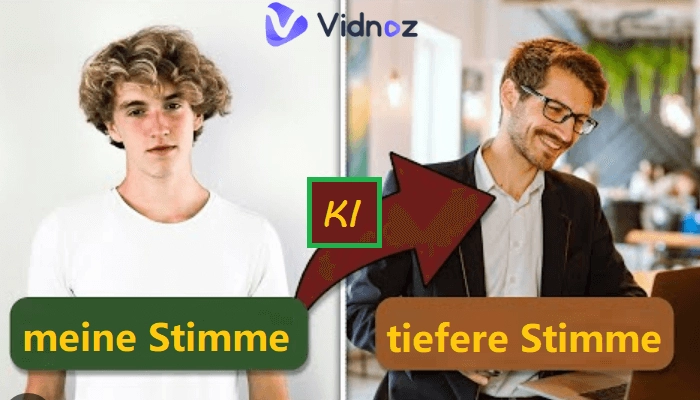 Top 7 KI-Lösungen, um eine tiefere Stimme zu bekommen oder zu generieren