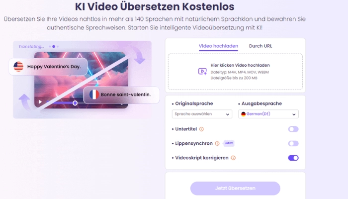 untertitel extrahieren- vidnoz ai video uebersetzer