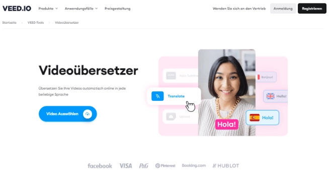 veed io ihre videos automatisch online uebersetzen