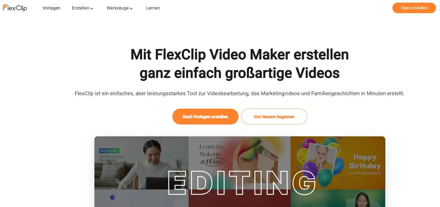 Flexclip-Video-Erstellen-App