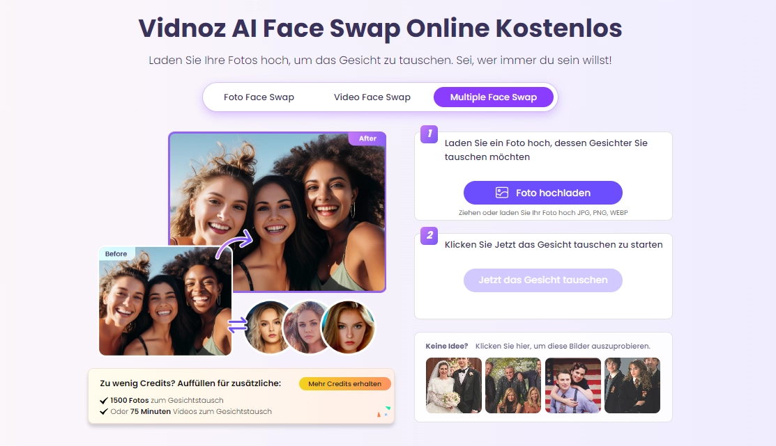 Vidnoz AI best deepfake app