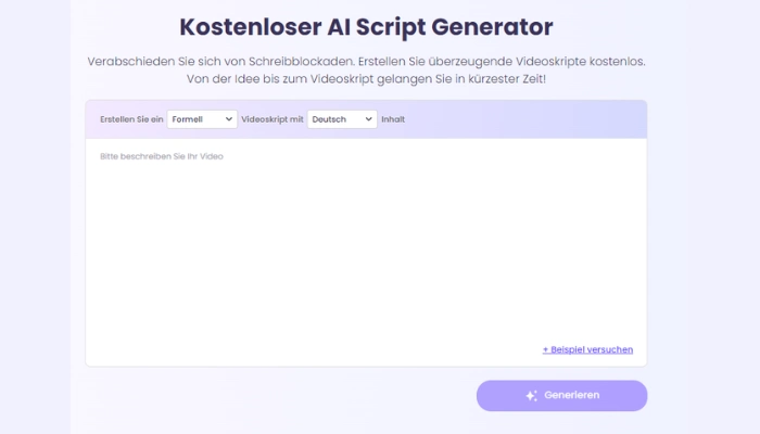 vidnoz ai script generator