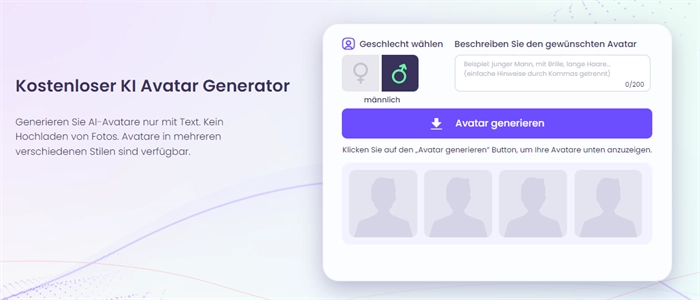 Vidnoz Avatar Generator