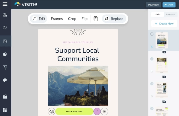 Visme AI Buch schreiben mit KI