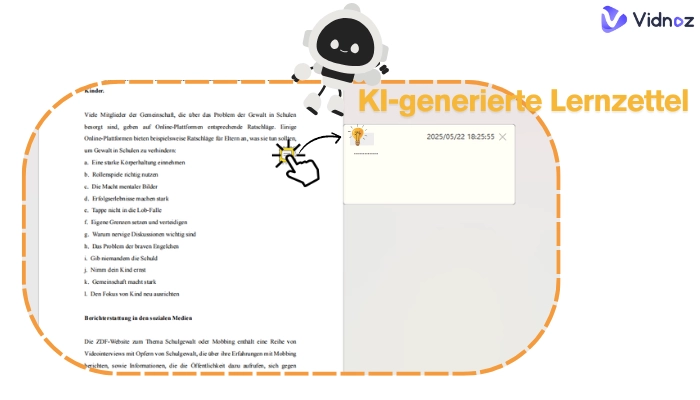 Vorteile der Generierung von Lernzettel mit KI