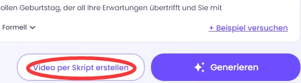 Wie erstellt man ein KI-Video aus Textskript