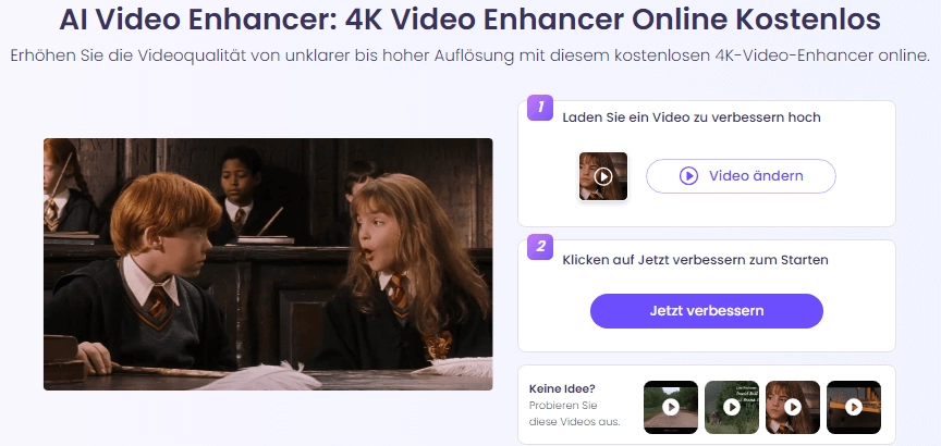 Wie kann ich alte Videos verbessern mit einer KI-Freeware