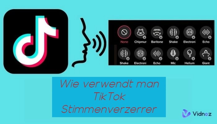 Wie verwendt man das TikTok Stimmenverzerrer DE