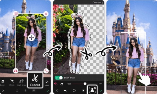 YouCam Perfect: Kostenlose App für iPhone & Android, um Personen in Bilder einzufügen