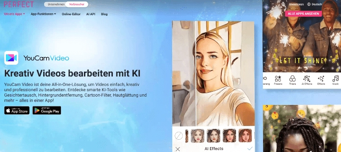 YouCam Video: Eine der besten KI-Videofilter-Apps für iOS und Android