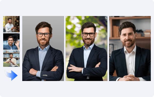 KI Bewerbungsfoto Generator
