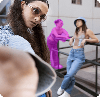 KI Fotobomber aus Bildern entfernen