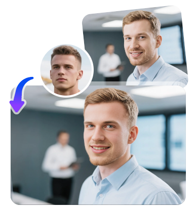 Face Swap für Präsentationen